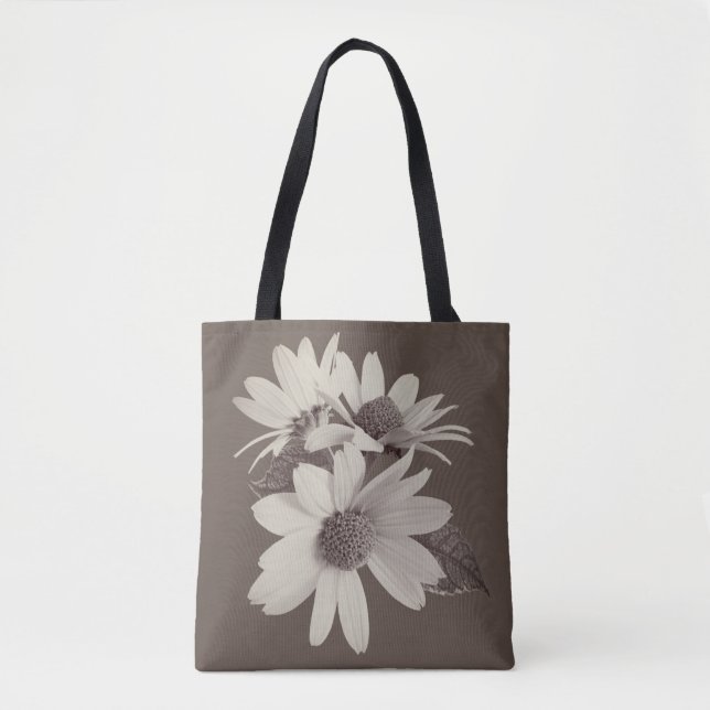 Braun-melancholische Gänseblümchen im chinesischen Tasche (Vorderseite)