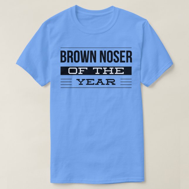 Braun Noser of the Year Award  T-Shirt (Design vorne)
