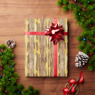 Braun Süß Gold Honig Gelb Tropfen Weihnachten  Geschenkpapier