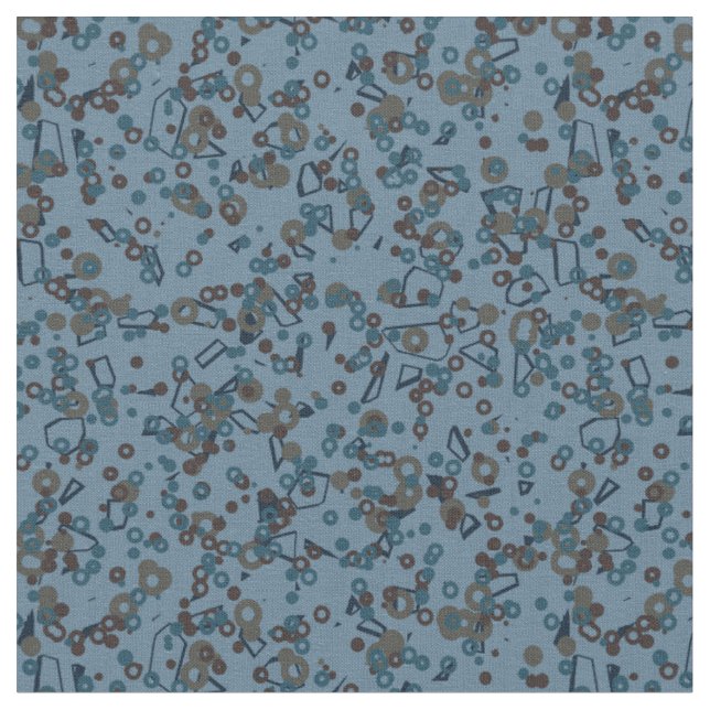 braun und blau abstrakt stoff (Nahaufnahme)
