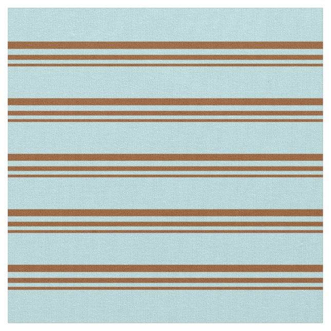 Braun- und Pulverblau Stoff (Nahaufnahme)