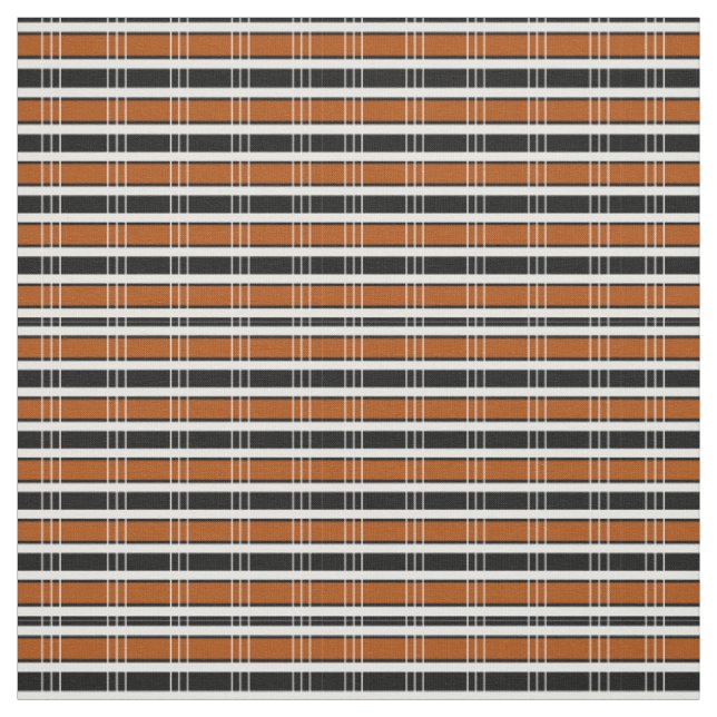 braun und weiß Kariert Stoff (Muster)