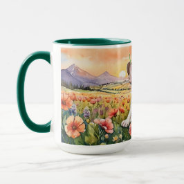 Braun & Weiß Frenchie: Ihr Morgen ist erfreulich Kaffeetasse