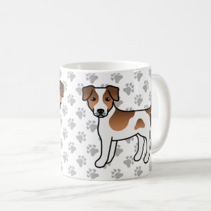 Braun-weißer Dänisch-Schwedischer Farmhund Süßer H Kaffeetasse