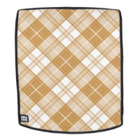 Braun-weißes Tartan-Muster yxm0uat9