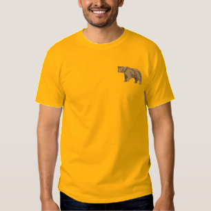 Braunbär Besticktes T-Shirt