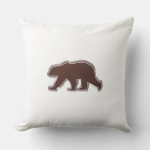 Braunbär Kissen