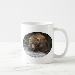 Braunbär-Otis-Fischerei Kaffeetasse