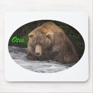 Braunbär-Otis-Fischerei Mousepad