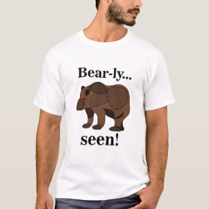 Braunbär Tier Lustiger Humor Zitat T-Shirt