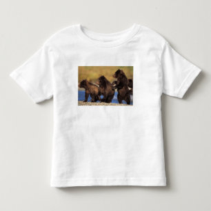Braunbär, Ursus arctos, Grizzlybär, Ursus Kleinkind T-shirt