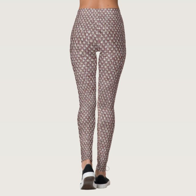 Braunbein-Muster Leggings (Rückseite)
