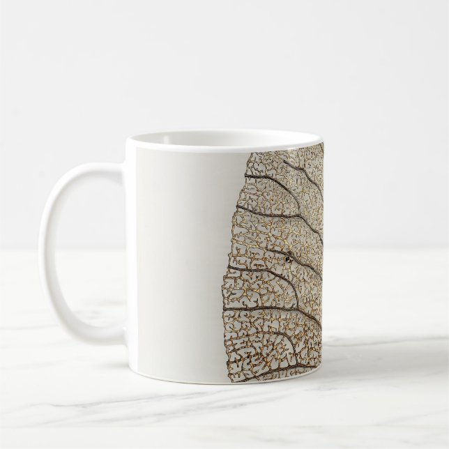 Braunblatt Kaffeetasse (Links)
