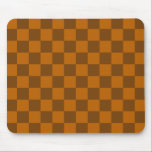 Braune Beige Markierter Block Print Mousepad<br><div class="desc">Licht und dunkelbraune Beige Kegelkarosserie Print Moderne Oberflächenmuster Design</div>