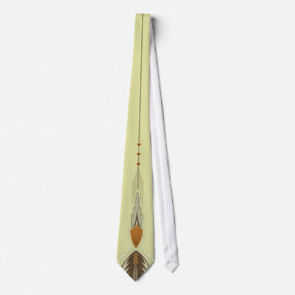 Braune Deco Krawatte