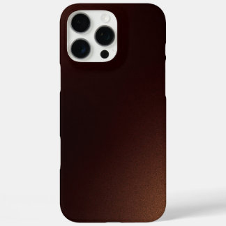 Braune Farbe iPhone 16 Pro Max Hülle