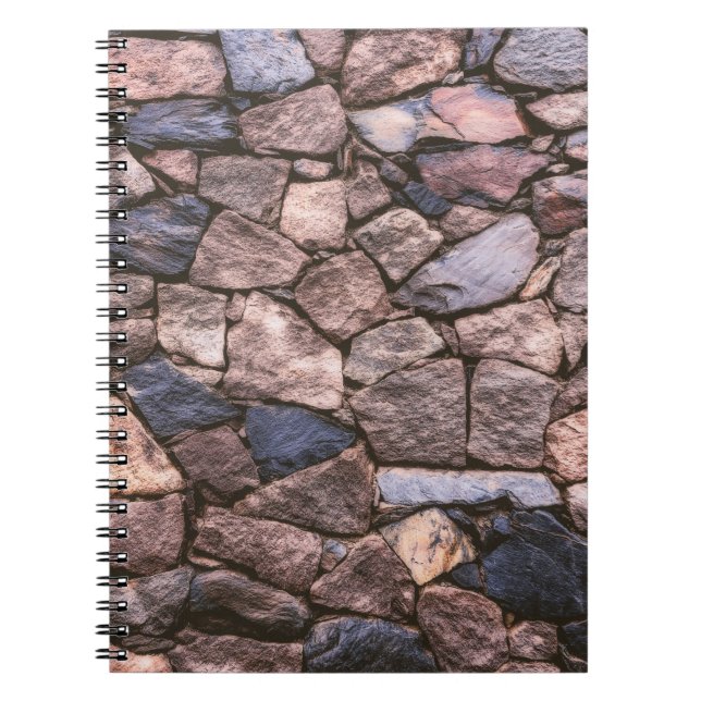 Braune Felswand Notizblock (Vorderseite)