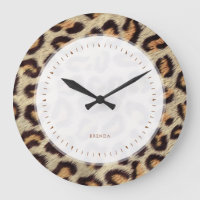 Braune Flecken Leoparden Imitate Pelzmuster