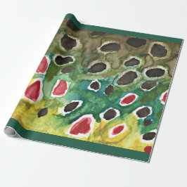 Braune Forellenfischerei, Ichthyologie Geschenkpapier