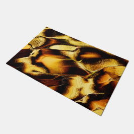 Braune, goldene Dünen Fußmatte