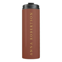 Braune Goldfarben Beruflich Trendy Dein Name