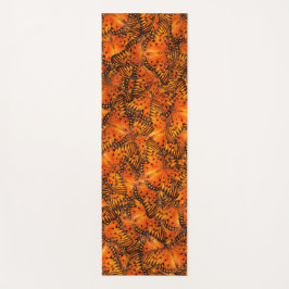 Braune Golfschmetterlinge Yogamatte