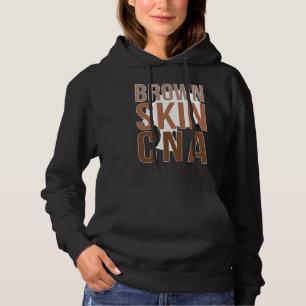 Braune Haut CNA schwarze CNA Melanin zertifizierte Hoodie