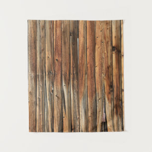 Braune Holzfläche Wandteppich