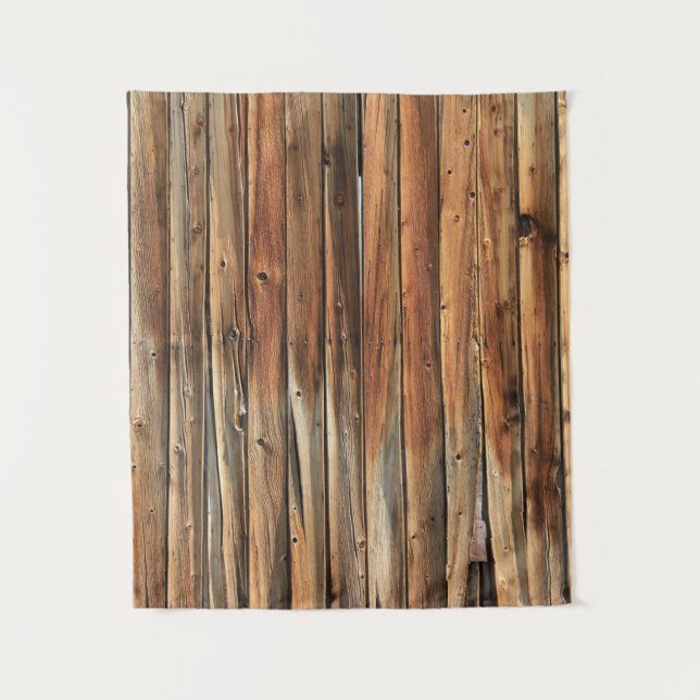 Braune Holzfläche Wandteppich (Vorderseite)