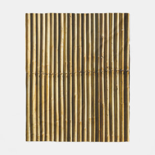 Braune Holzplatte Fleecedecke