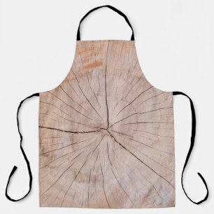 Braune Holzplatte Schürze