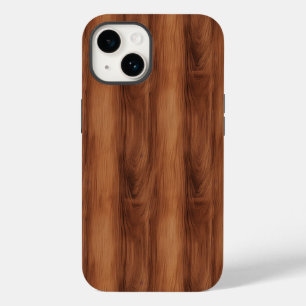 Braune Holztextur, braunes Holzkörnmuster Case-Mate iPhone 14 Hülle