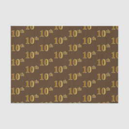 Braune, Imitate Gold 10. (10.) Event Tissue Paper Seidenpapier