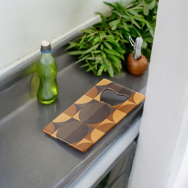 Braune Kreise Geldbeutel Flaschenöffner (Bottle Openers)