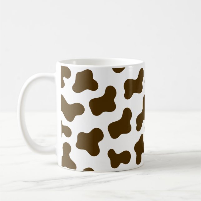 Braune Kuh Kaffeetasse (Links)