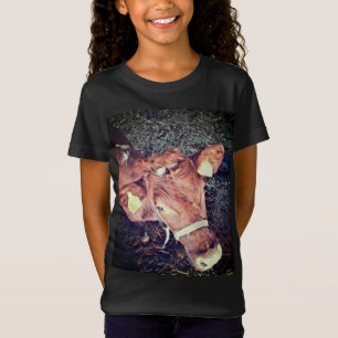 Braune Kuh T-Shirt