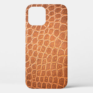 Braune Ledertextur für den Hintergrund Case-Mate iPhone Hülle