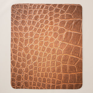 Braune Ledertextur für den Hintergrund Sherpadecke