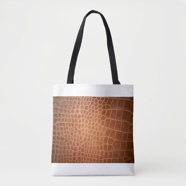 Braune Ledertextur für den Hintergrund Tasche (Vorderseite)