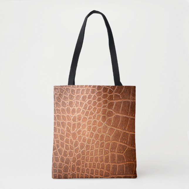 Braune Ledertextur für den Hintergrund Tasche (Vorderseite)