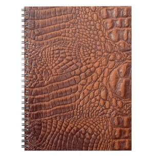 Braune Ledertextur im Hintergrund, gefallen,abstra Notizblock
