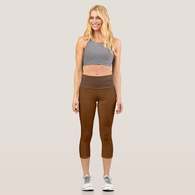 braune Leggings (Vorderseite)