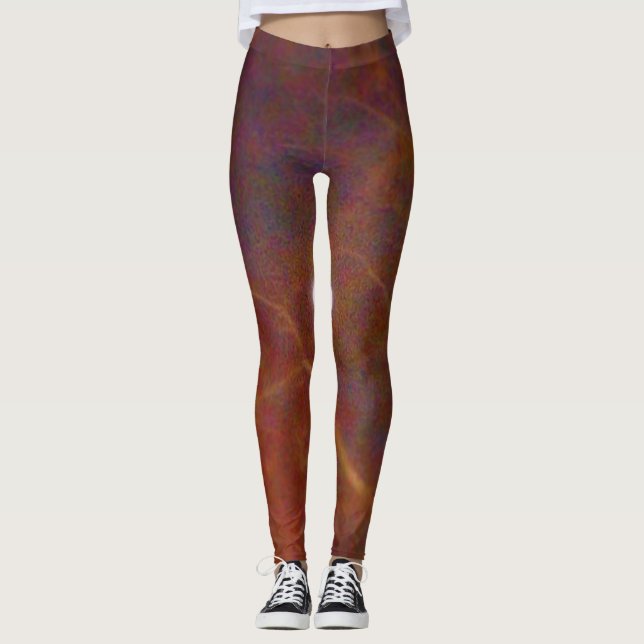 Braune Leggings (Vorderseite)