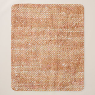Braune Leinenleinwand-Textur-Hintergrund Sherpadecke