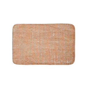 Braune Linen Leinwand Textur Hintergrund Badematte