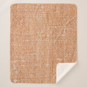 Braune Linen Leinwand Textur Hintergrund Sherpadecke