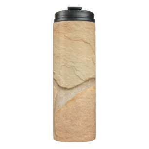 Braune Mauer Thermosbecher
