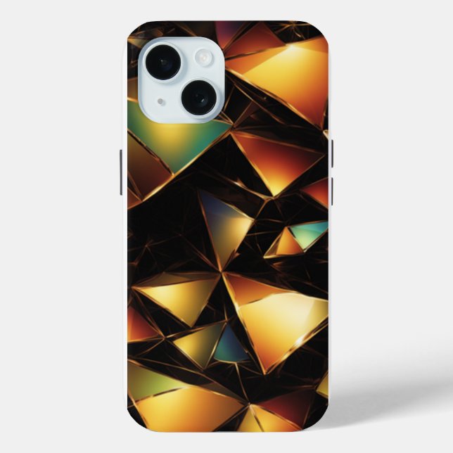 braune Muster, Case-Mate iPhone Hülle (Rückseite)