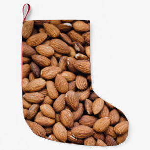 Braune Nüsse Kleiner Weihnachtsstrumpf