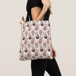 BRAUNE OSTEREIER UND HASENOHREN IN VERSCHIEDENEN S TASCHE